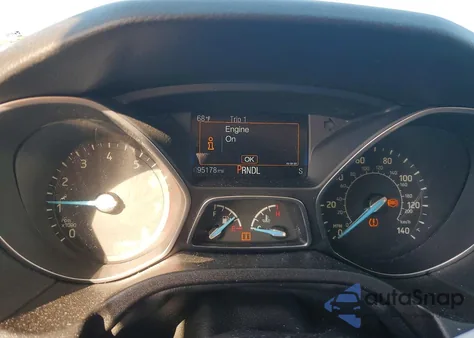 2016 Ford Focus Se из США, поврежденный, VIN 1FADP3F28GL286685